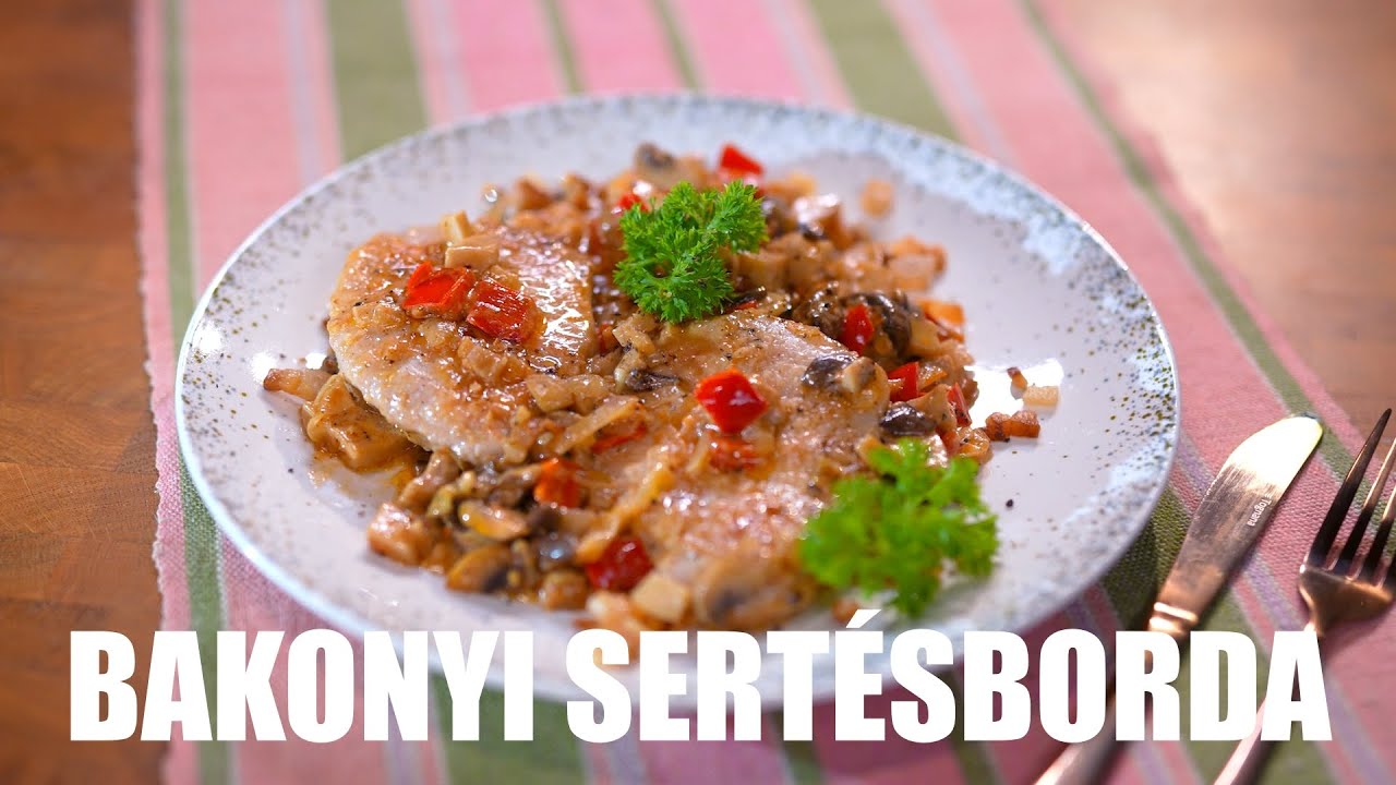 Bakonyi sertésborda Borbás Marcsi konyhájából
