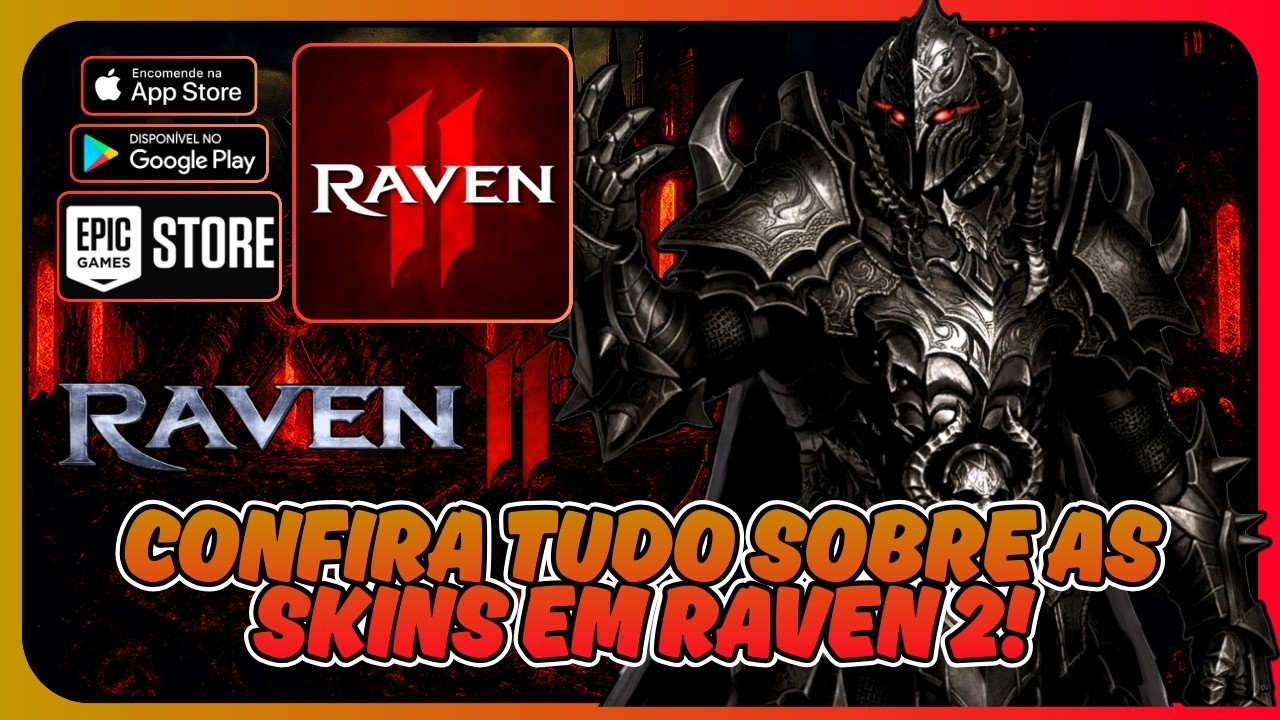 CONFIRA TUDO SOBRE O SISTEMA DE SKINS E COMO AS CONSEGUIR | RAVEN 2✅