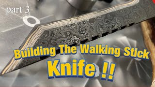 Building The Walking Stick With Knife !! part 3 by Bonifabcustom Rob Bonifacio 1,993 views 1 year ago 11 minutes, 12 seconds