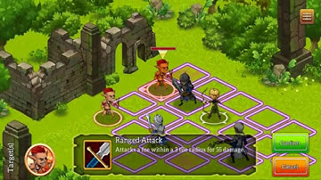 Dragonfall Tactics HD - Gameplay (Android)