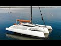 How Much Space Is On This INCREDIBLY FAST Trailerable TRIMARAN?!  [FULL BOAT TOUR]