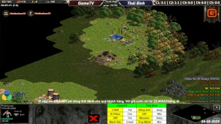AOE | 4vs4 Random | GameTV vs Thái Bình | Ngày 04-03-2019