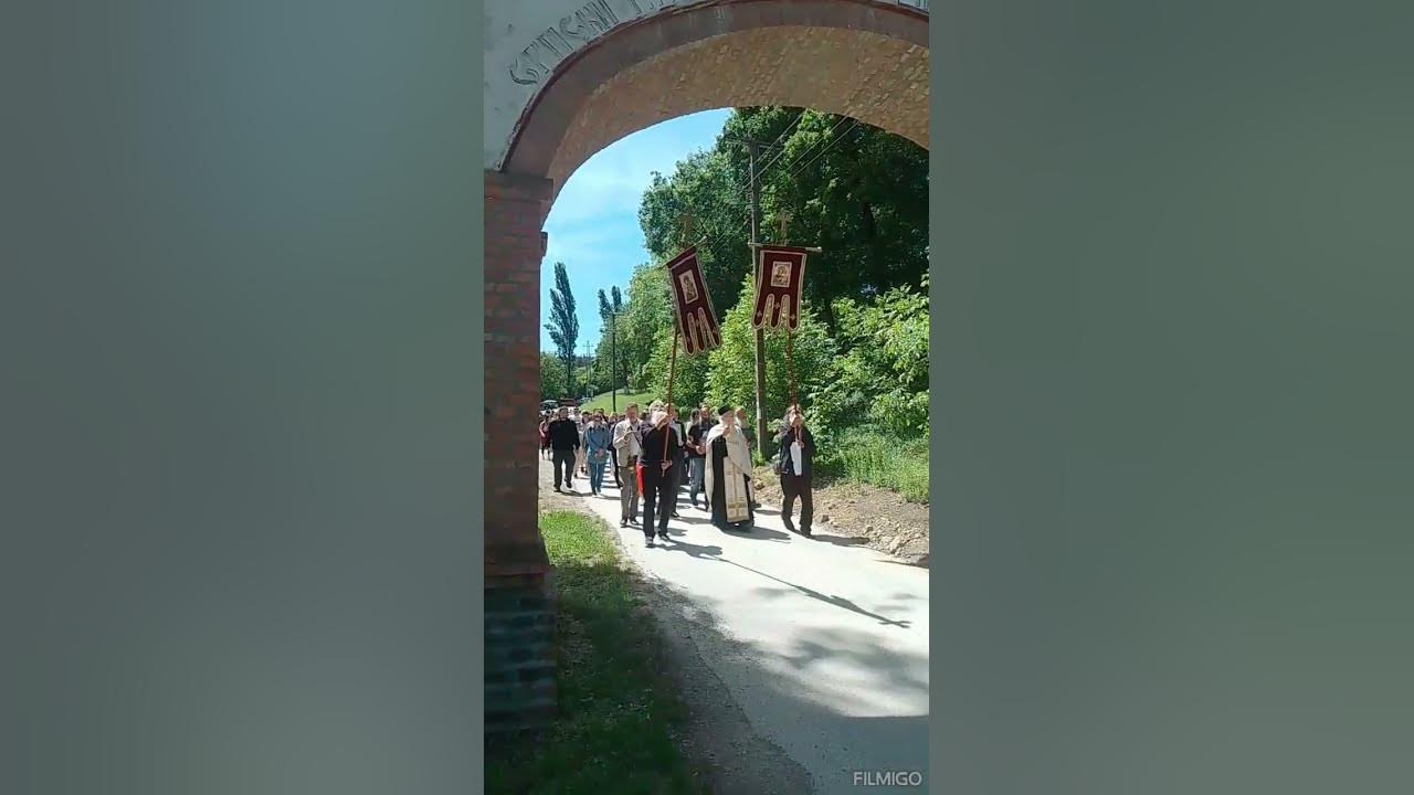Манастир Велика Ремета Литија и Освећење извора Убавац ,први дан ...