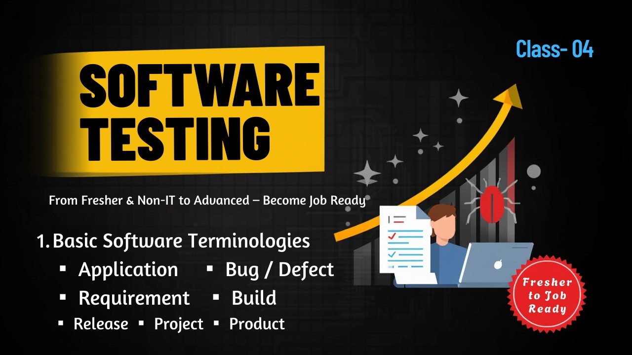 Software Manual Testing Complete Course 2026 | Class 04 - YouTube