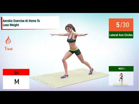 Aerobic Exercise At Home To Lose Weight/აერობული ვარჯიში სახლში წონის დასაკლებად