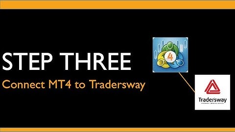 Get Setup to Trade Series Part 3: Connecting Your Tradersway-Demo Account to MetaTrader 4 (Android)