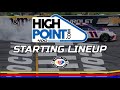 2023 High Point 400 at POCONO | STARTING LINEUP