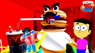 Roblox Escape Fast Food Obby | Shiva and Ranzo Gameplay