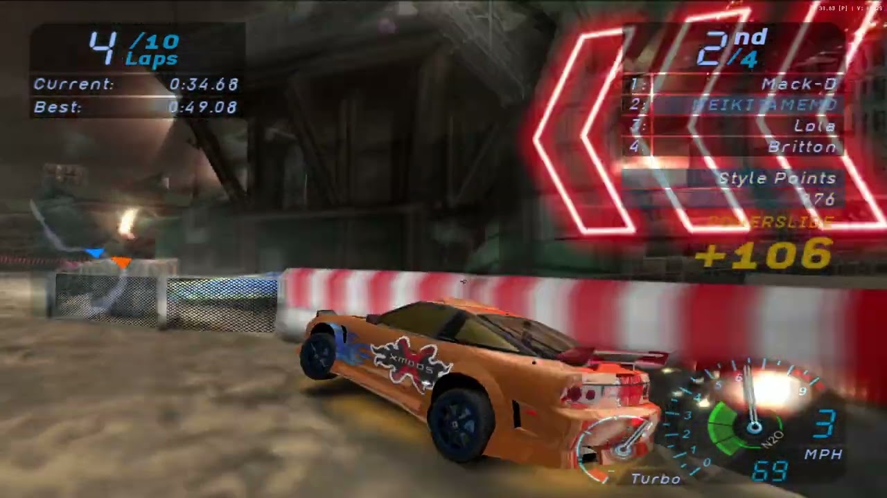 Need for Speed Underground - Remaining RA - National Rail Reverse Master [Circuit] [NC]