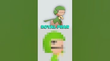 making Royal Pear as a Mii