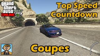 Fastest Coupes (2017) - GTA 5 Best Fully Upgraded Cars Top Speed Countdown
