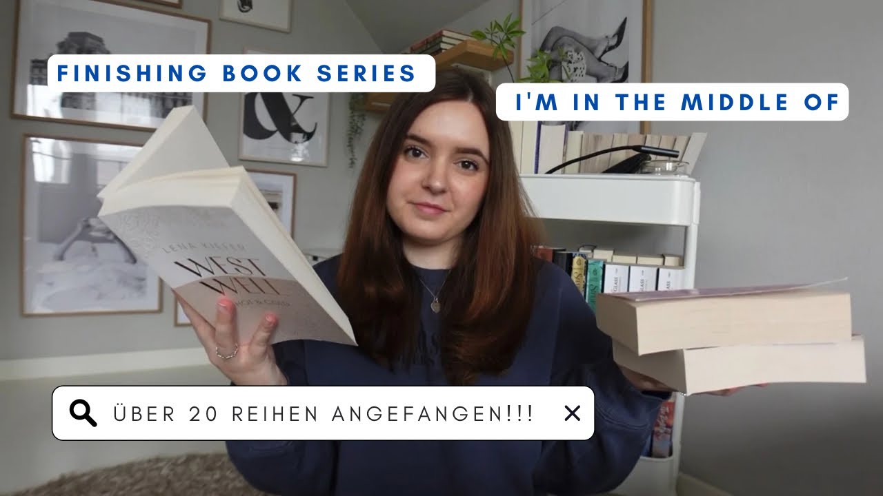 finishing book series I'm in the middle of! Über 20 Reihen 📖⭐️✍🏻