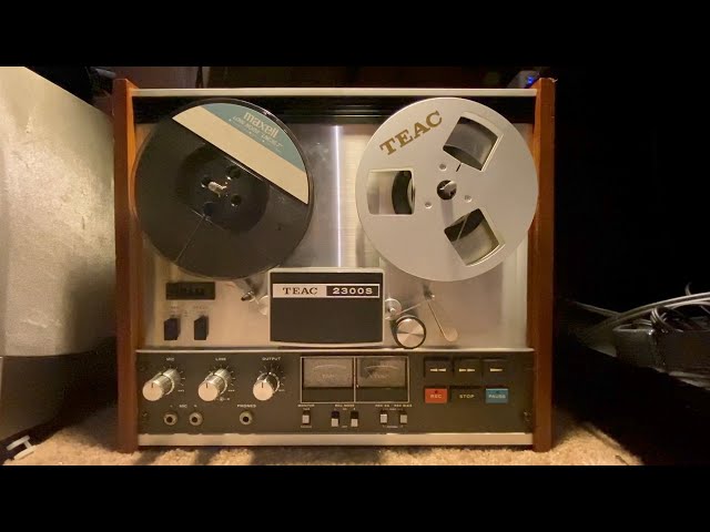 How to set up a TEAC 2300S Reel To Reel for digital transfer 