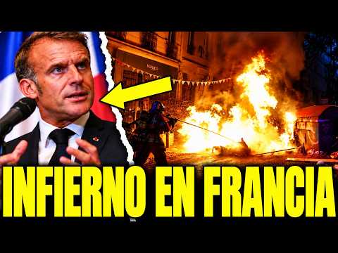 🚨 ¡FRANCIA ESTALLA Y EUROPA TIEMBLA! PROTESTAS SACUDEN VARIOS PAÍSES