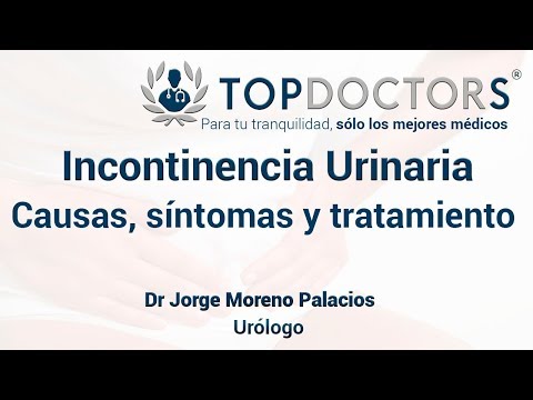 Vídeo: Incontinencia Urinaria Urgente: Síntomas, Tratamiento Y Causas