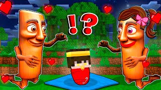 ¡Me CONVIERTO en el HIJO de ITALIAN BRAINROT en Minecraft! | Adoptado por Brainrot Memes