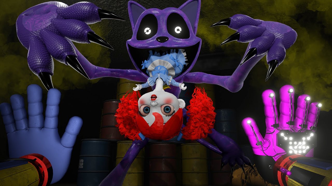 CATNAP found POPPY - Poppy Playtime Chapter 3 (Gameplay #21) - YouTube