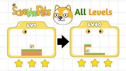 Save The Pets All Levels Walkthrough (Part 1) | No Commentary & No Music | Android Gameplay