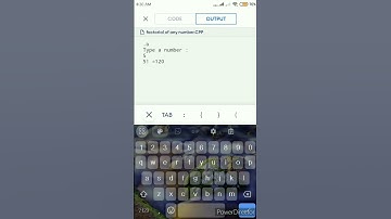 factorial of a number in cpp using for loop. #shorts #viral