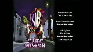 KSMO (Kids' WB!) split-screen credits [August 22, 2002]