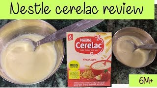 बच्चे के लिए cerelac कैसे बनाए /Nestle Cerelac 6months+/Nestle cerelac unboxing review and demo screenshot 2