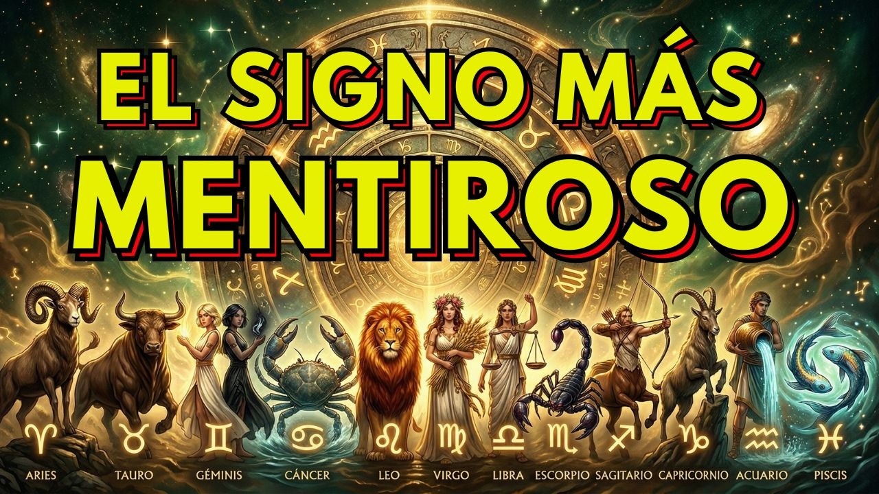 EL SIGNO MÁS MENTIROSO y FALSO del ZODIACO | Ranking Definitivo del 12 al 1.