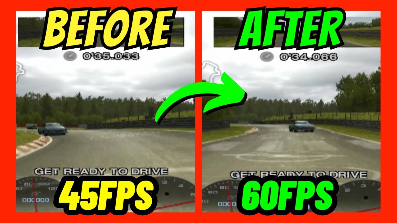 Gran Turismo 4 with a very low FPS!