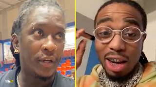 Young Thug Tells Quavo To Come Sign With YSL Leave Capital And Come With Us Brada We Need U