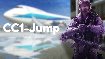 TRIPLE KILL 1V4 CC1-Jump - Rainbow Six Siege