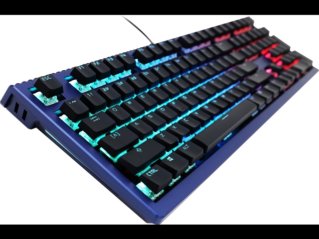 meddelelse Due Hummingbird Ducky Shine 6 RGB Mechanical Keyboard Review (Special Edition) - YouTube