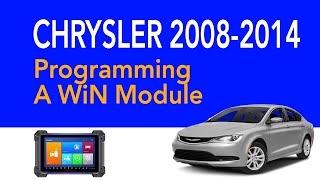 programming a win module on 2008-2014 chrysler do i need to change the key?