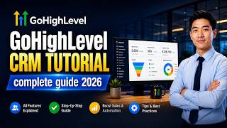 GoHighLevel CRM Tutorial for Beginners 2026 -COMPLETE GUIDE