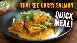 Thai coconut red curry Salmon by Recipe30 70,901 views 2 months ago 4 minutes, 25 seconds