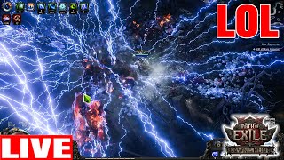 Push Red maps while listening to Ziz GGG inverview LVL80 Lightning Spear Amazon!! POE2