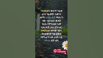 የልብሽን እውነት Motivation Inspiration Tiktok Duet Habesha Quotes Music Prayer Love 