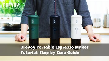 How to Make Espresso with Brevoy Portable Espresso Maker？