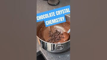 tempering chocolate is chemical engineering