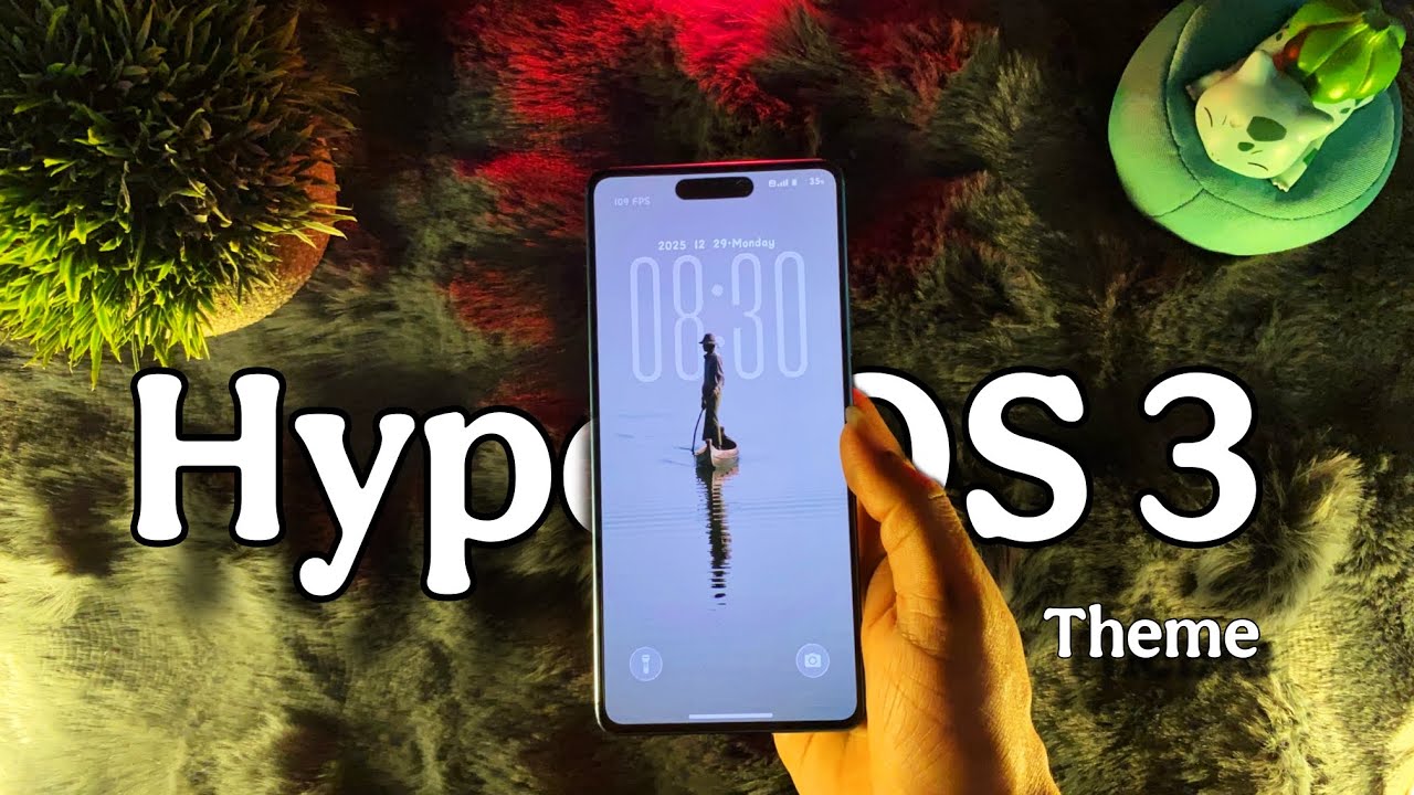 Премиум-тема HyperOS 3 для любых устройств Xiaomi | Новый интерфейс экрана блокировки | 
