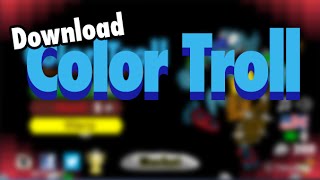 Color Troll Promo #SpreadTheColor - Available on iOS in December 2015