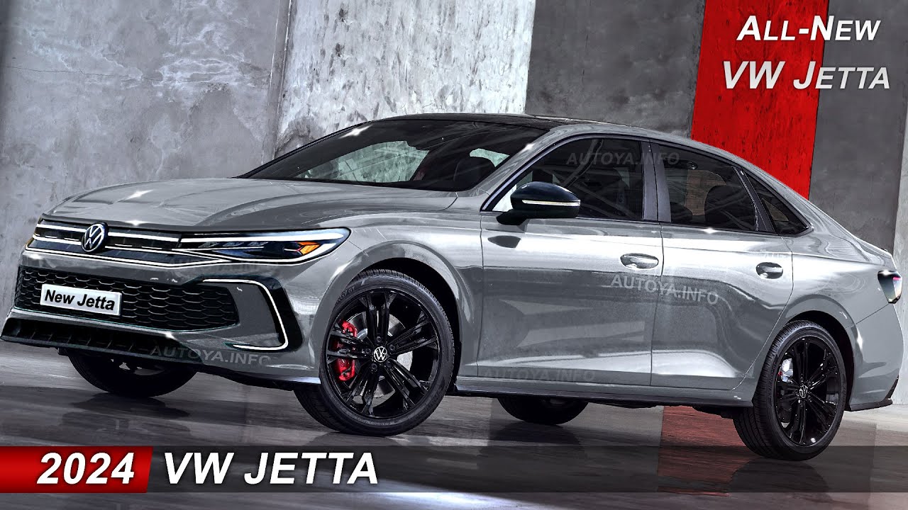 All-New 2024 Volkswagen Jetta VIII - Next Generation of Mid-Size Sedan 