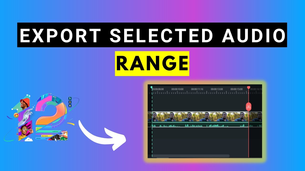 How to Export Part of an Audio File in Filmora 12
