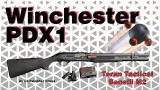 Testing Winchester PDX1 Defender Review with the Taran Tactical Innovations, Benelli M2 12 gauge Testing Winchester PDX1 Defender Review with the Taran Tactical Innovations, Benelli M2 12 gauge