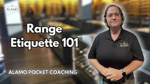 Range Etiquette 101 — What to Do When You Get to Your Lane