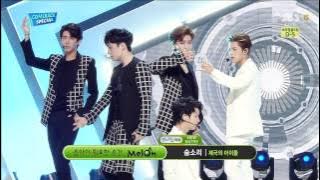 [LIVE]140608 ZE:A - St Dagger   Breathe中英特效