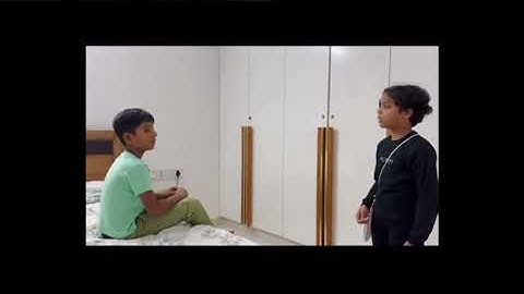 His first step into storytelling 🎥 First short video written and directed by Yohann.