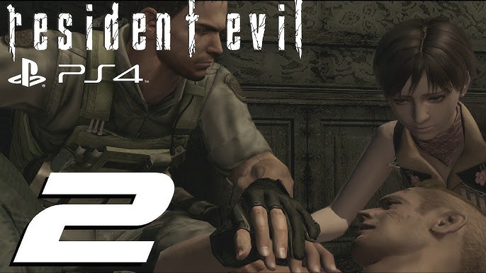 Resident Evil HD Remaster (PS4) - Chris Walkthrough Part 1 - Enter