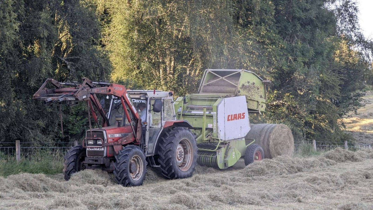 Hay making in Lochaber  2025