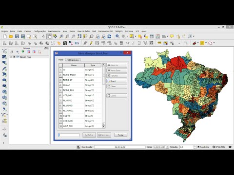 QGIS: Manipular Tabela