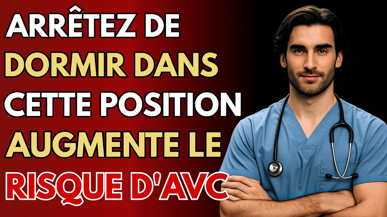 CHIRURGIEN ALERTE: Cette POSITION de Sommeil DÉCLENCHE un AVC la NUIT