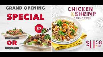 Food Promo Animations For Restaurant - Digital Signage Display Screen Design Edisplay Inc